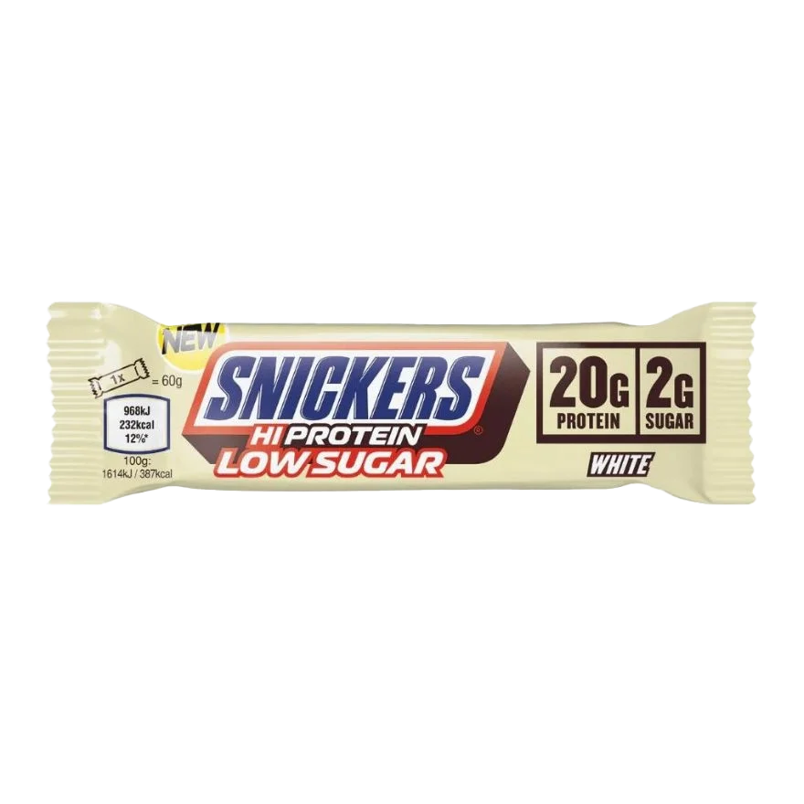 Mars Protein Snickers Low Sugar Hi Protein Bar White Chocolate